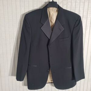 CHAPS RALPH LAUREN TUXEDO BLACK LONG SLEEVE SIZE 41R